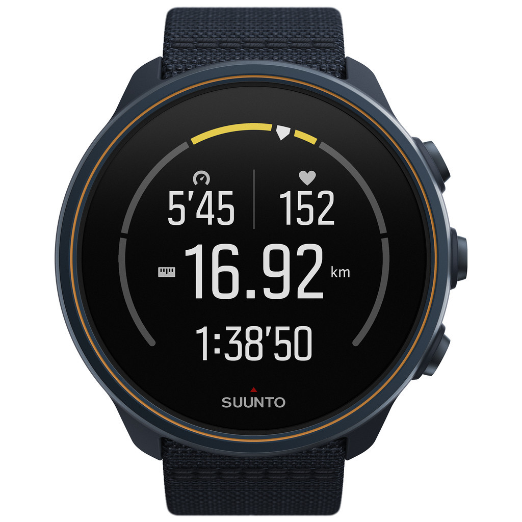 Suunto 9 Baro Titanium Blauw