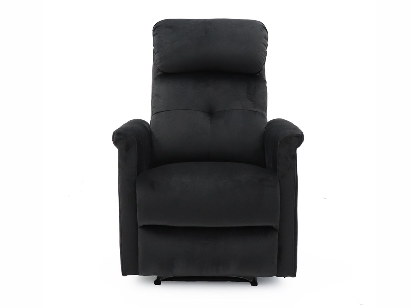 Relaxfauteuil manueel LINCOLN zwart