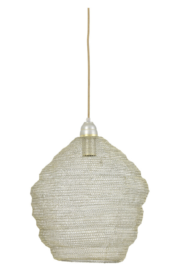 Light & Living Hanglamp 'Nina' 38cm, gaas champagne