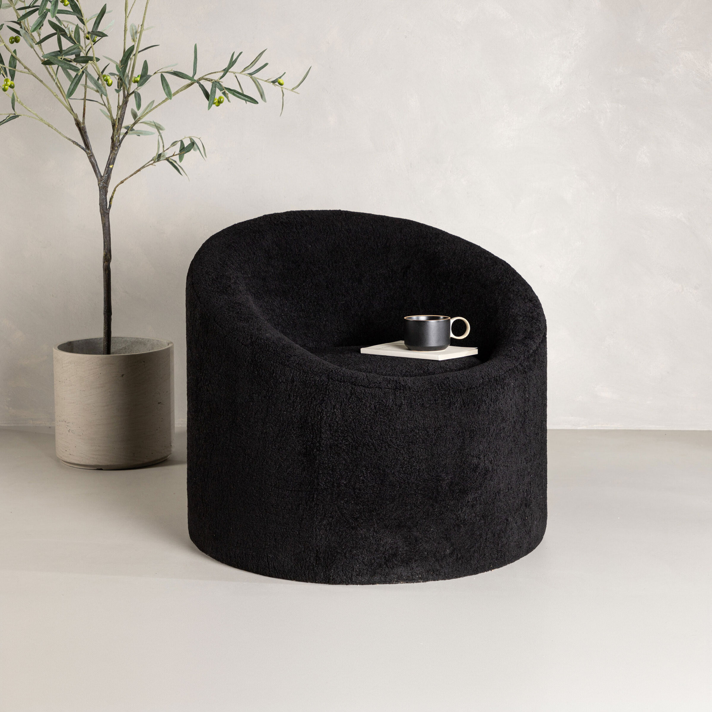 Nohr Fauteuil Alea Teddy - Zwart