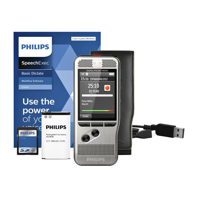 Dicteerapparaat Philips PocketMemo DPM6000