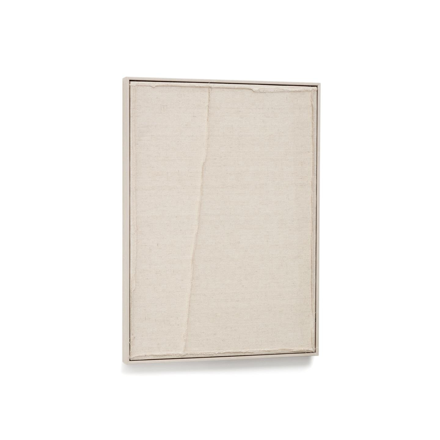 Kave Home Schilderij Maha 72 x 52cm - Beige