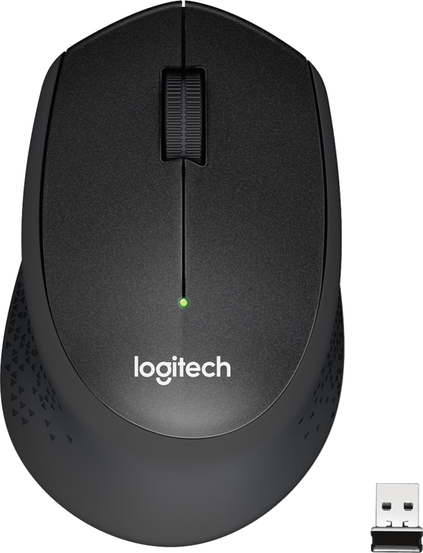 Logitech M330 Silent Plus Draadloze Muis Zwart