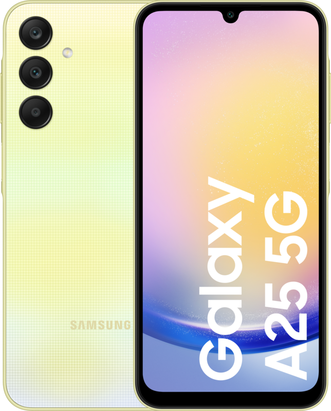 Samsung Galaxy A25 128GB Geel 5G