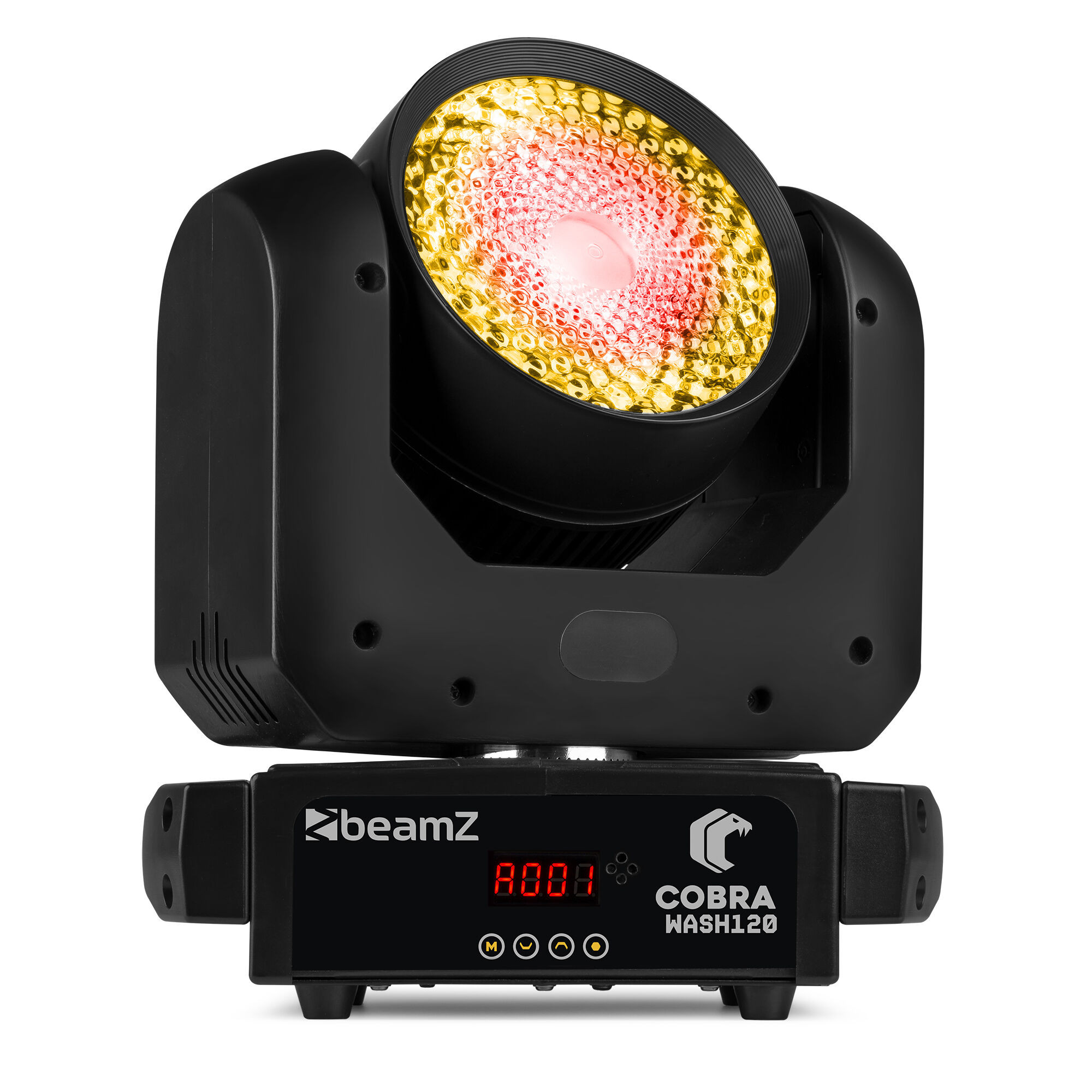 BeamZ Cobra Wash120 moving head met LED ring - RGBW - 120W