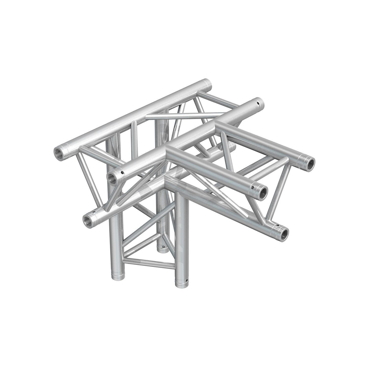 BeamZ Truss P33-T42 driehoek truss T-stuk 4-weg - Apex down