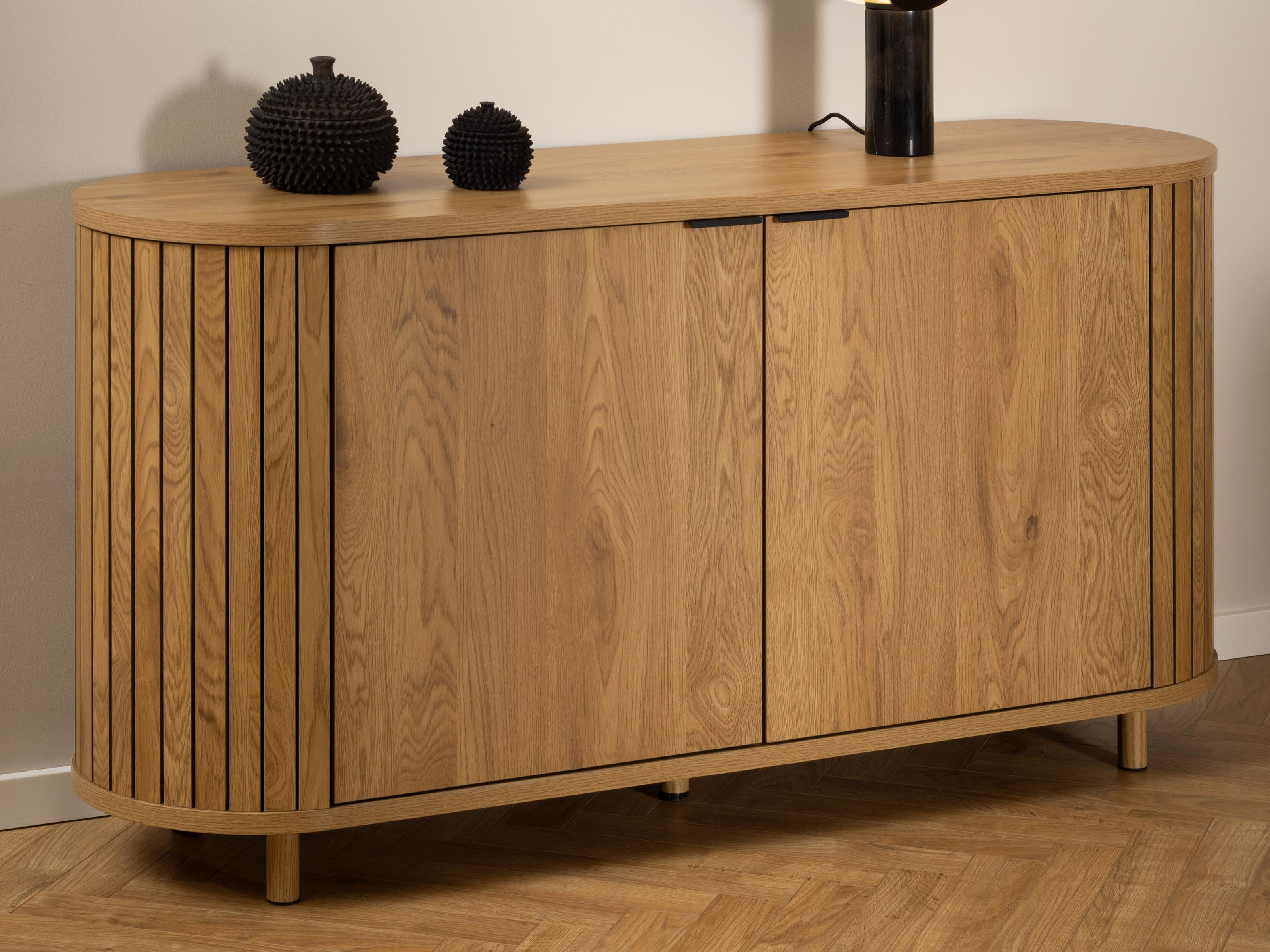 Dressoir COLIMEA 2 deuren wilde eik