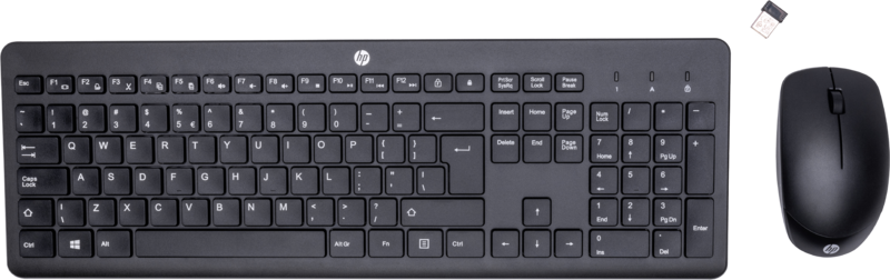 HP 230 Draadloze Toetsenbord en Muis QWERTY