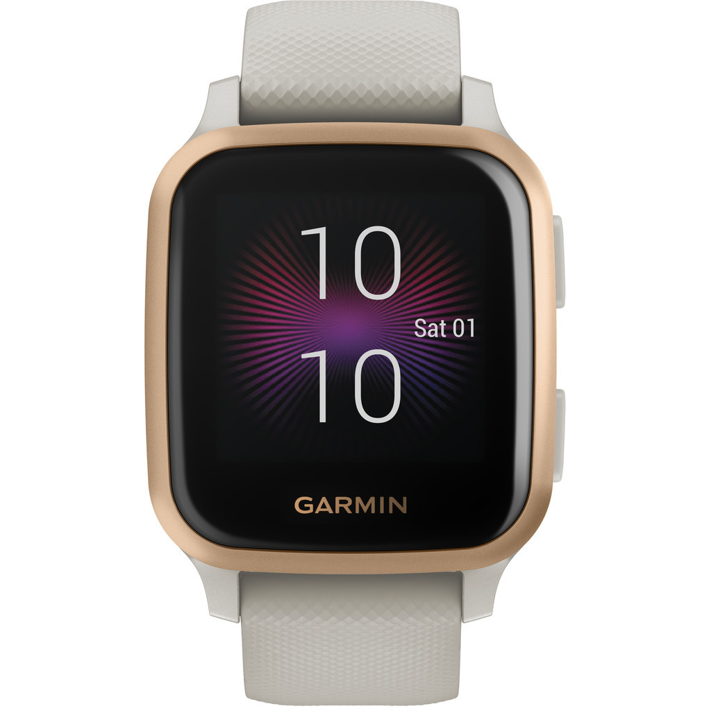 Garmin Venu Sq Music Beige/Rosé Goud