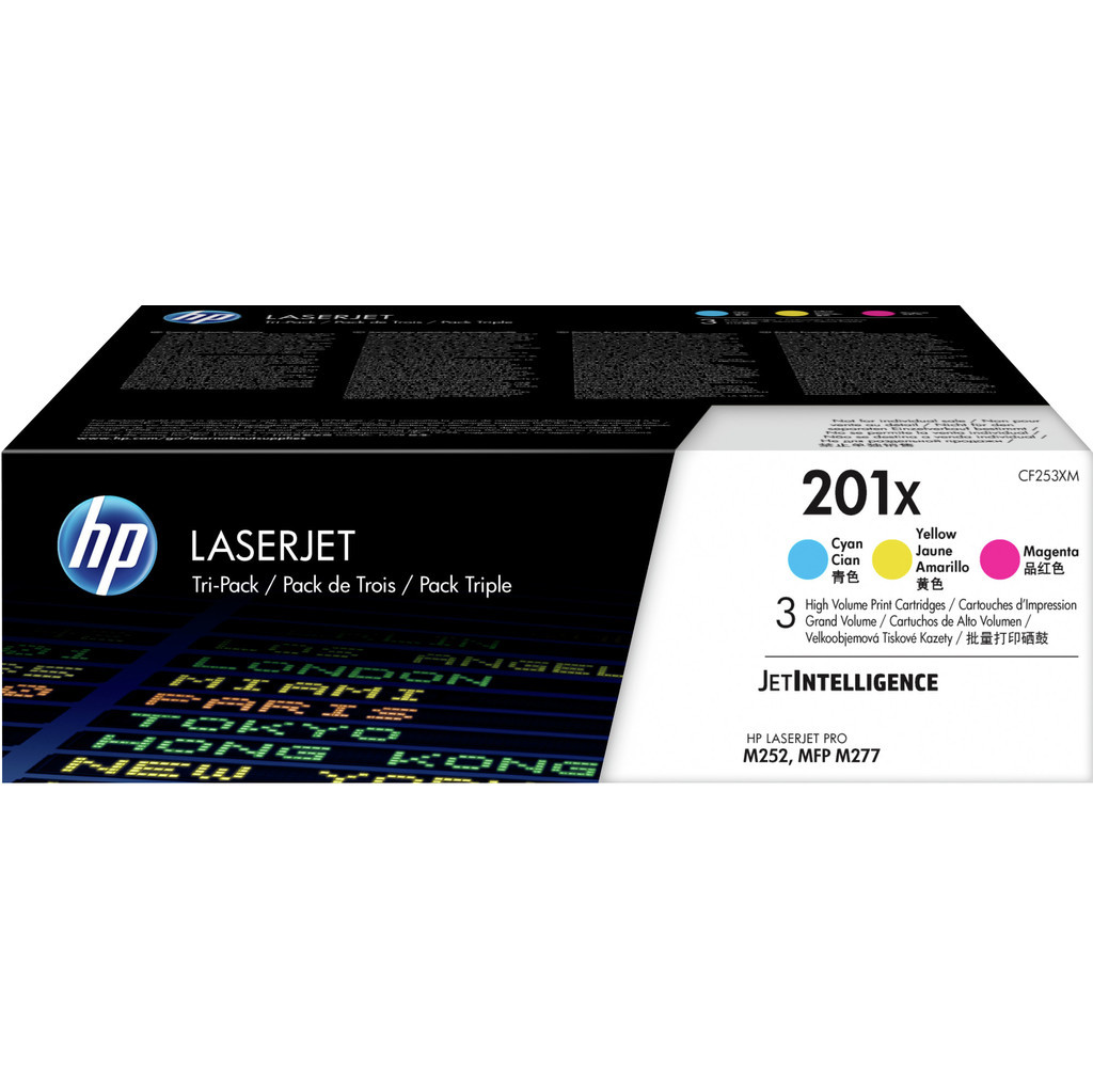 HP 201X Toners Combo Pack (Hoge Capaciteit)