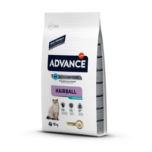 Advance Sterilized High Protein Hairball kattenvoer 10 kg