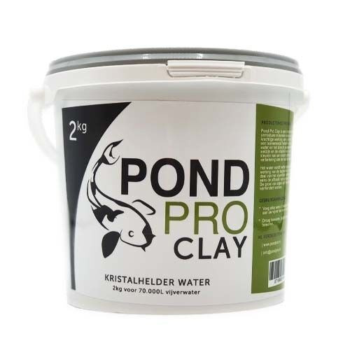 Pond Pro Clay Waterverbeteraar voor Vijvers - Mineralen Mix, Gezond Visleven, 2kg