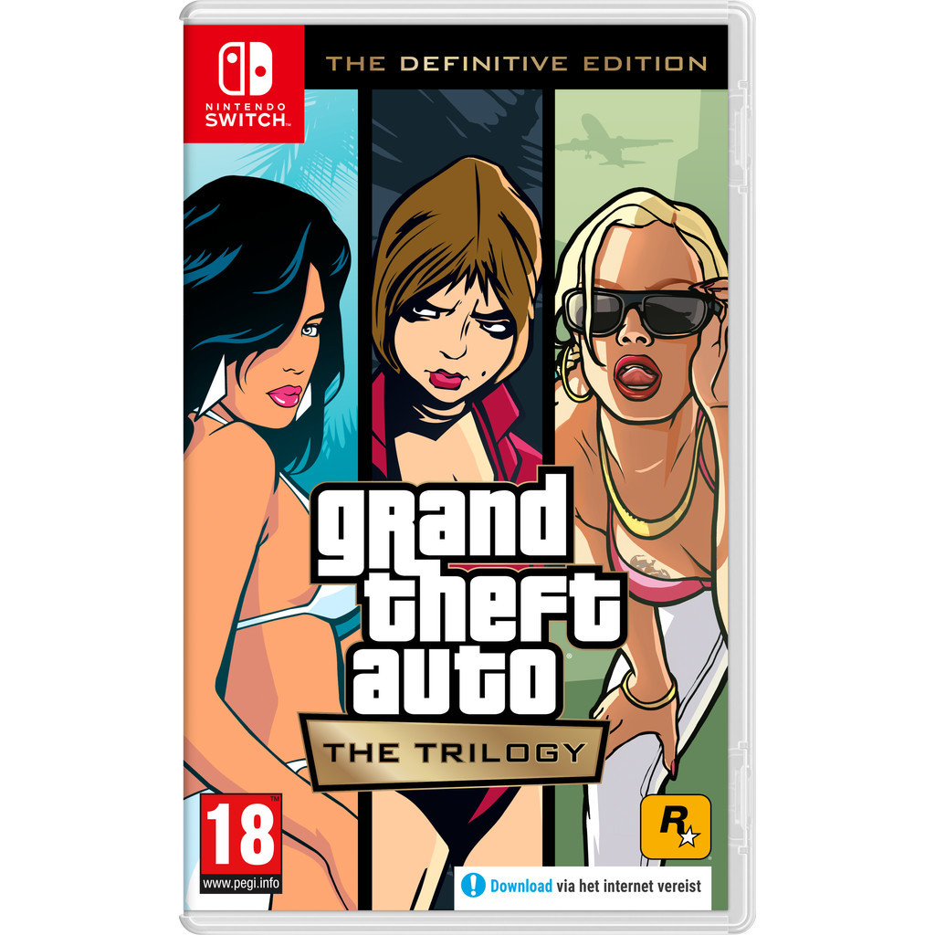 Grand Theft Auto: The Trilogy - The Definitive Edition Nintendo Switch