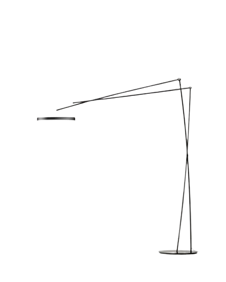 Prandina - Effimera F5 LED Dim Zwart vloerlamp