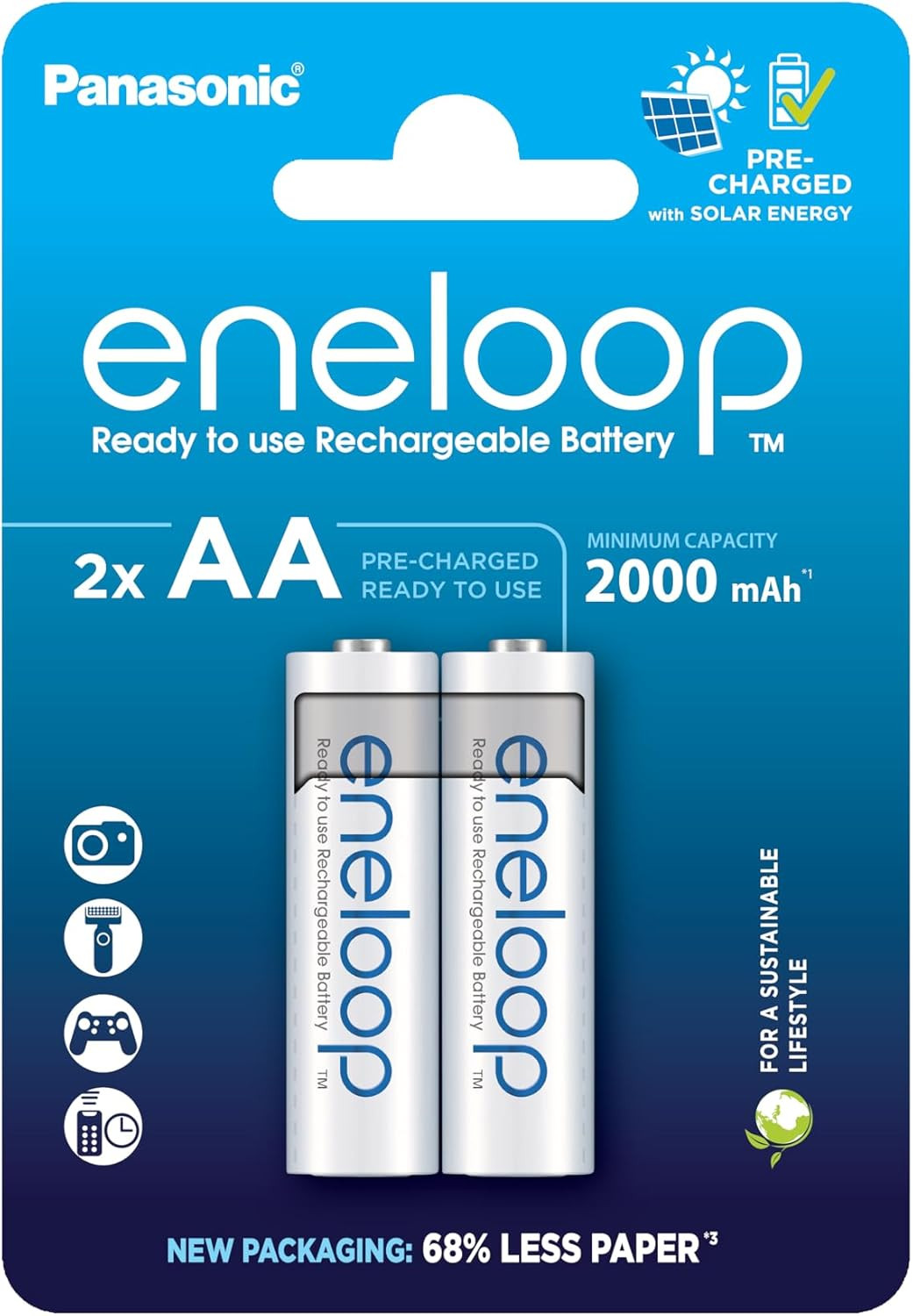 Panasonic Eneloop AA 2000mAh 2x