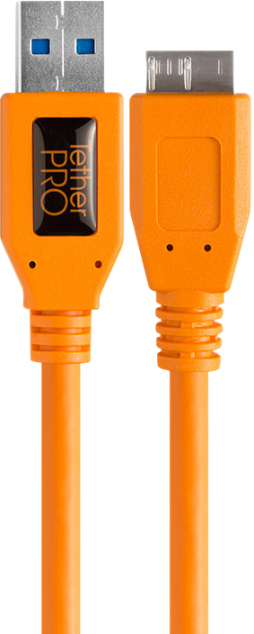 Tether Tools TetherPro Usb C naar Usb 3.0 Usb Oranje