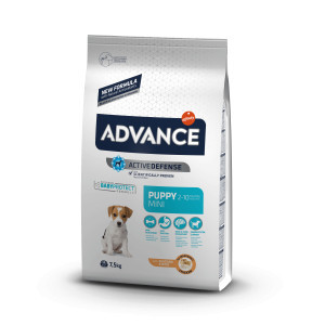 Advance Puppy Mini met kip en rijst hondenvoer 2 x 7 kg