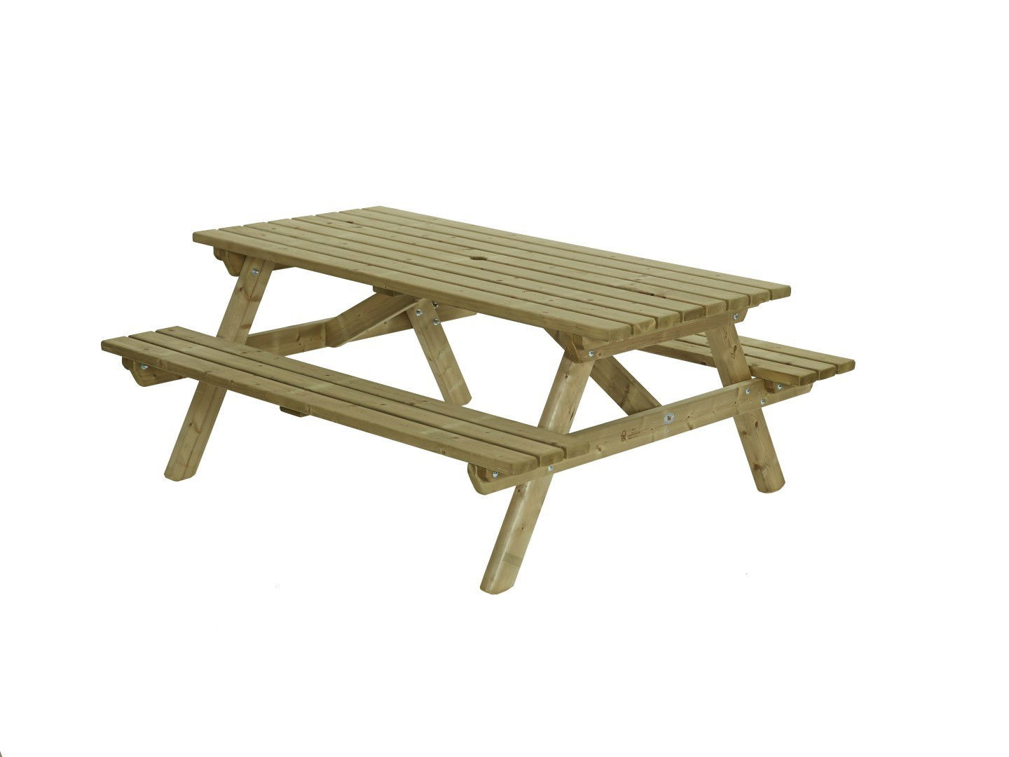 Picknicktafel 180cm 35mm - Talen Buitenmeubelen