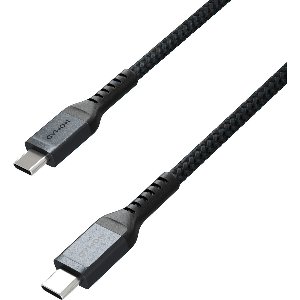 Nomad Usb C naar Usb C Kabel 100W 3m Kevlar® Zwart