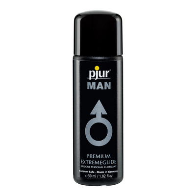 MAN Extreme Glide - Siliconebased Lubricant and Massage Gel for Men - 1 fl oz / 30 ml