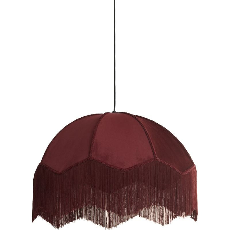 Hanglamp Malagia Velvet Bordeaux 50cm