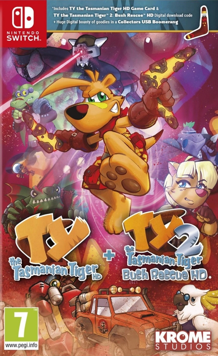 Ty The Tasmanian Tiger HD + Ty The Tasmanian Tiger 2: Bush Rescue HD