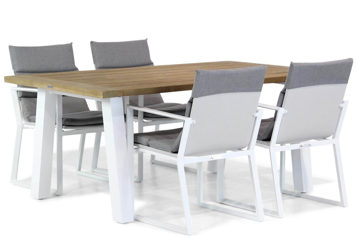 Lifestyle Treviso/Glasgow 180 cm dining tuinset 5-delig