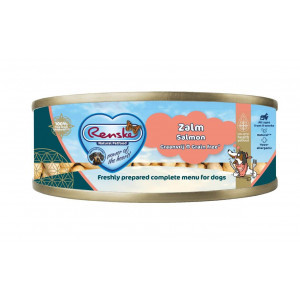 Renske zalm graanvrij hypo allergeen nat hondenvoer (blik 95 gr) 1 tray (24 x 95 g)