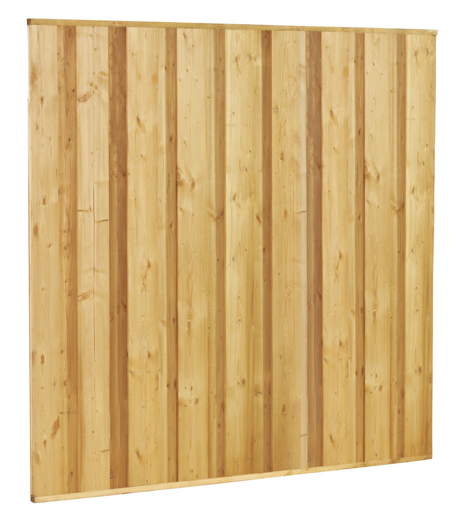 Houten schutting 17 planks plank-tegen-plank zichtdicht 17x145mm