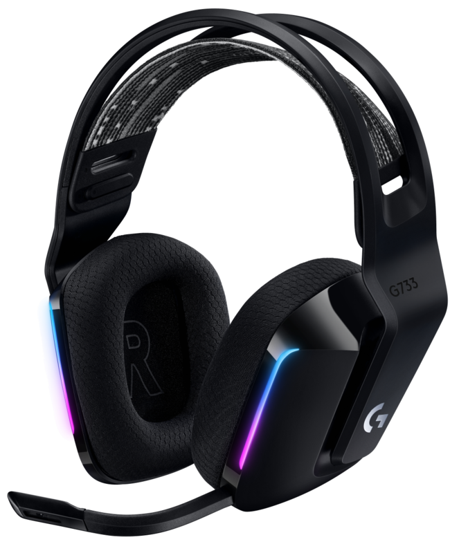 Logitech G733 LIGHTSPEED Wireless Gaming Headset Zwart