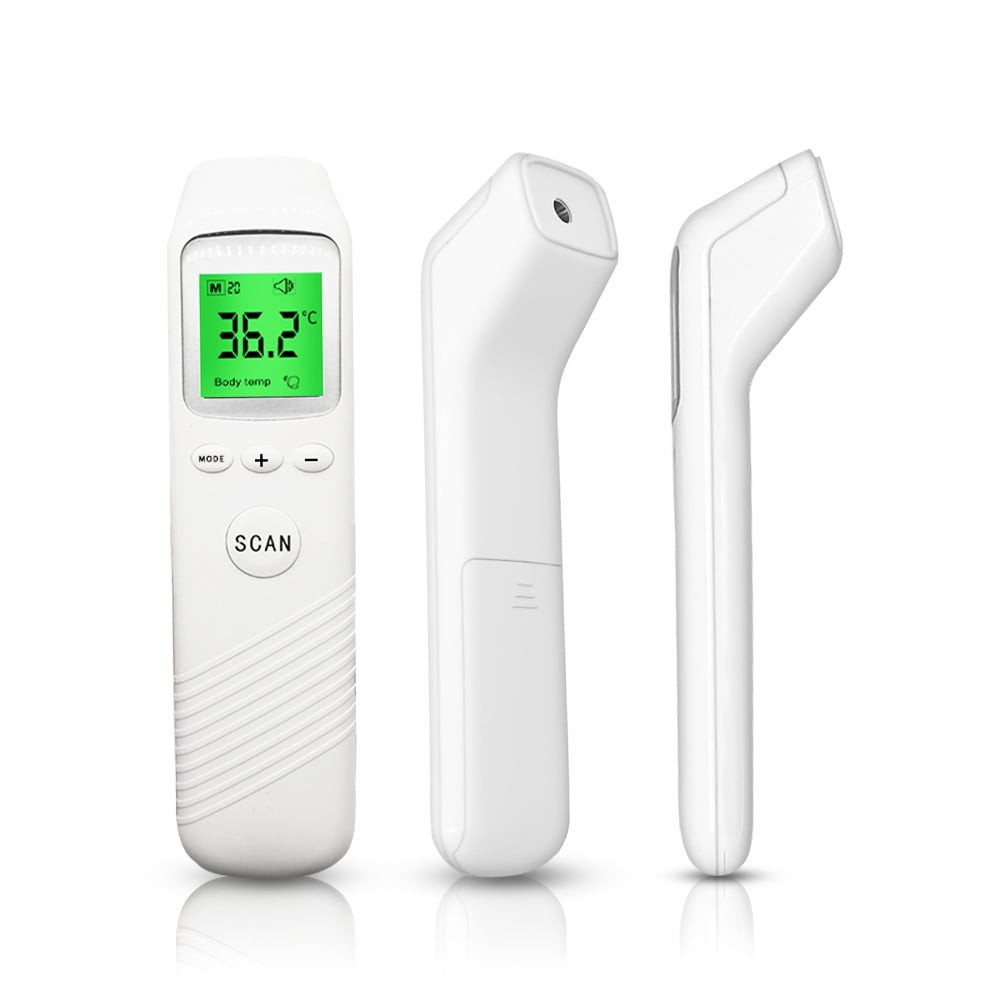 Digitale Non Contact Infrarood Laser Koortsthermometer Voorhoofd