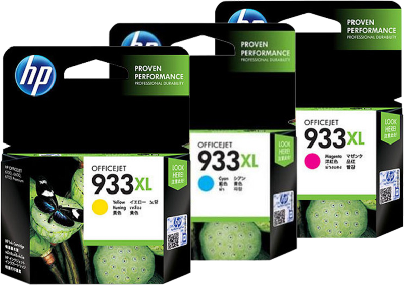 HP 933XL Cartridges Combo Pack