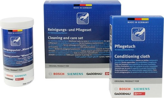 Bosch B/S rvs onderhoudsset 00311964 Kookplaat accessoire