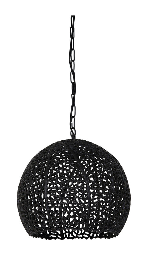 Light & Living Hanglamp Sinula - Mat Zwart