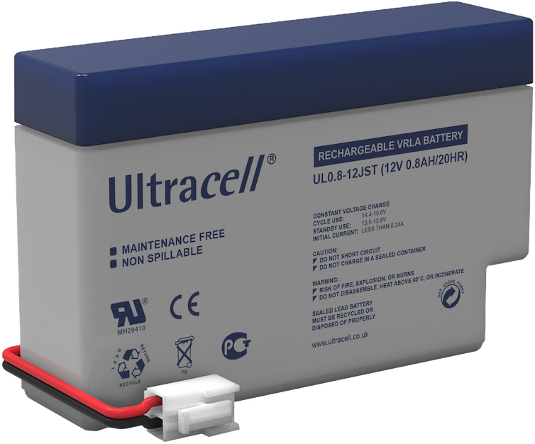 Ultracell loodaccu 12v 0,8Ah