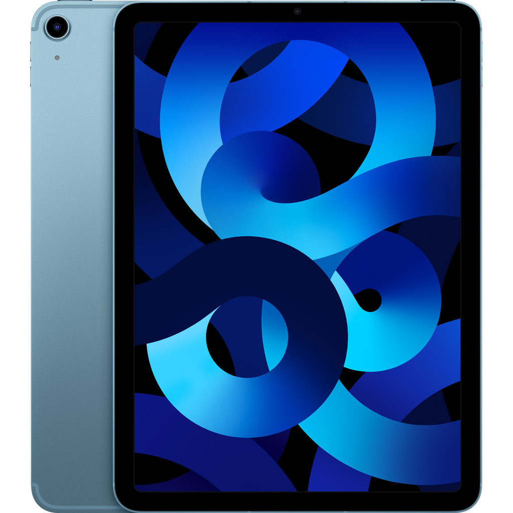 Apple iPad Air (2022) 10.9 inch 256 GB Wifi + 5G Blauw