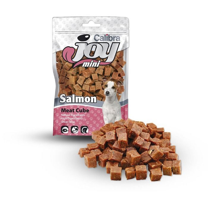 Calibra Joy Classic Dog Mini - Salmon Cube 70 gram