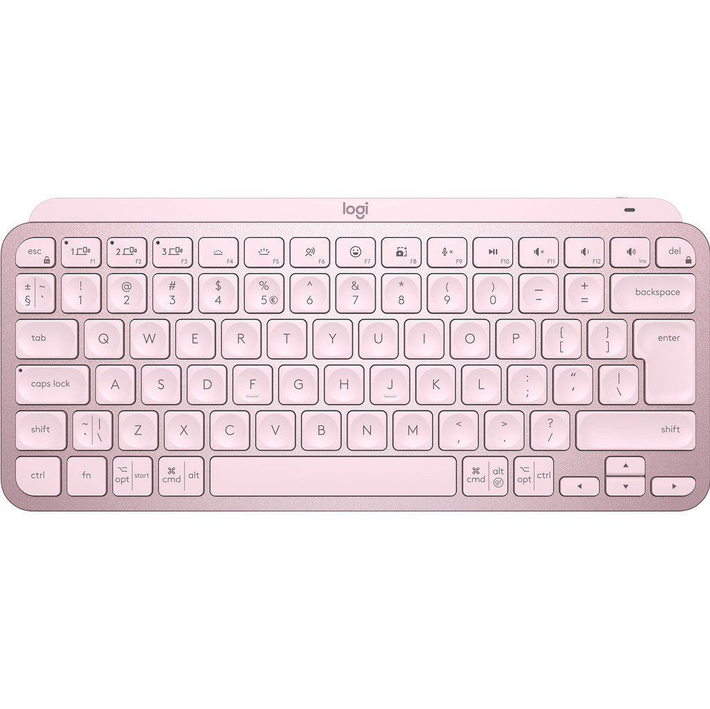 Logitech MX Keys Mini Draadloos Qwerty Roze