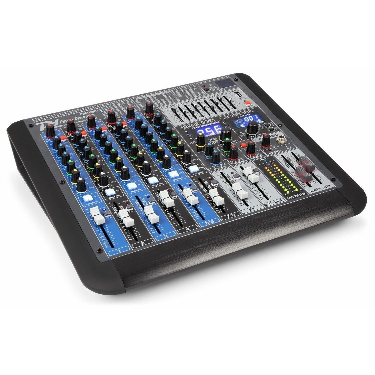 Retourdeal - Power Dynamics PDM-S804 professionele 8 kanaals mixer