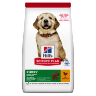 Hill&apos;s Puppy Large Breed met kip hondenvoer 2 x 2,5 kg