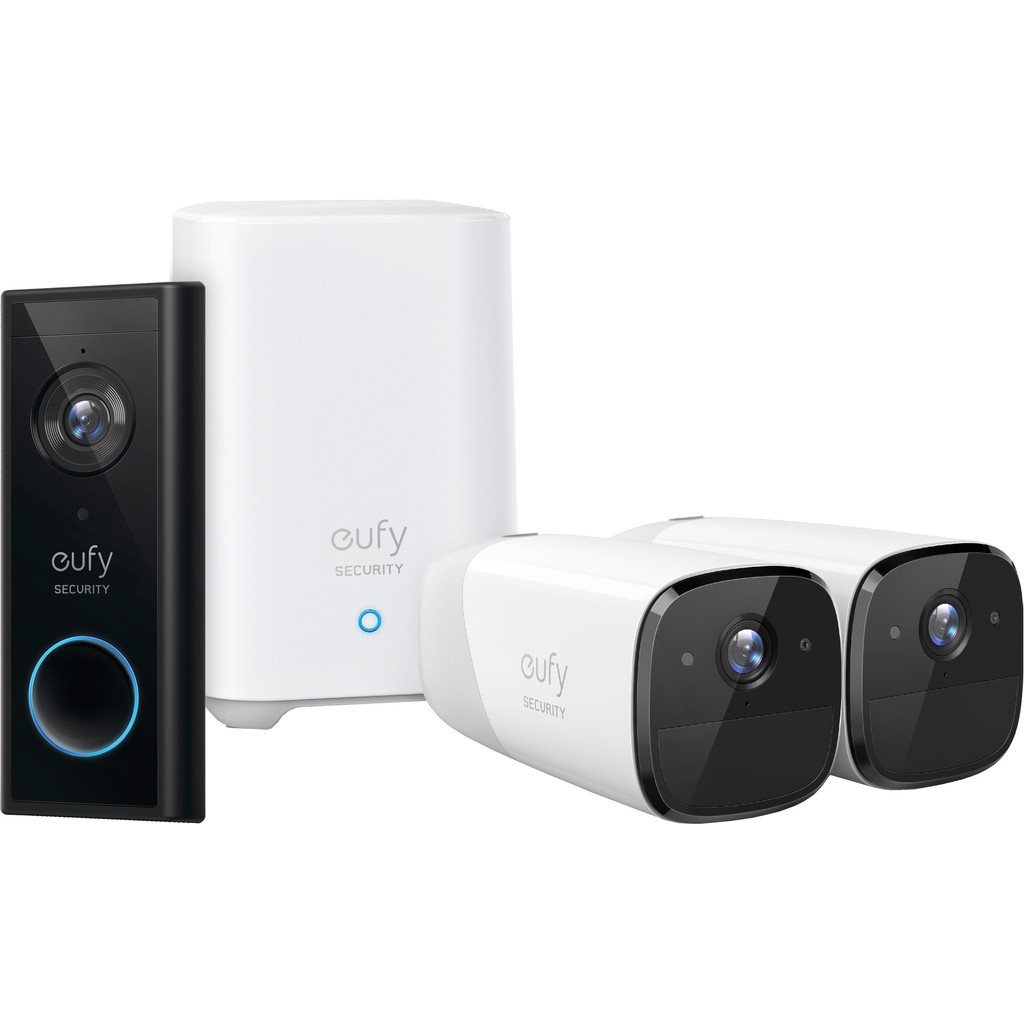 Eufycam 2 Pro Duo Pack + Video Doorbell Battery