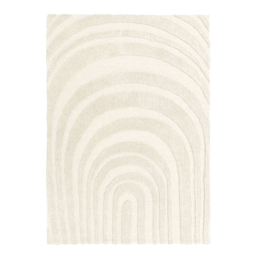 By-Boo Vloerkleed Maze 200 x 300cm - Off White