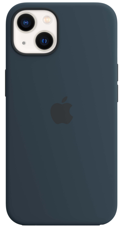 Apple iPhone 13 Back Cover met MagSafe Abyss-blauw