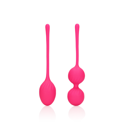 Loveline by Shots 2 Piece Thumping Kegel Ball Set - Wild Strawberry