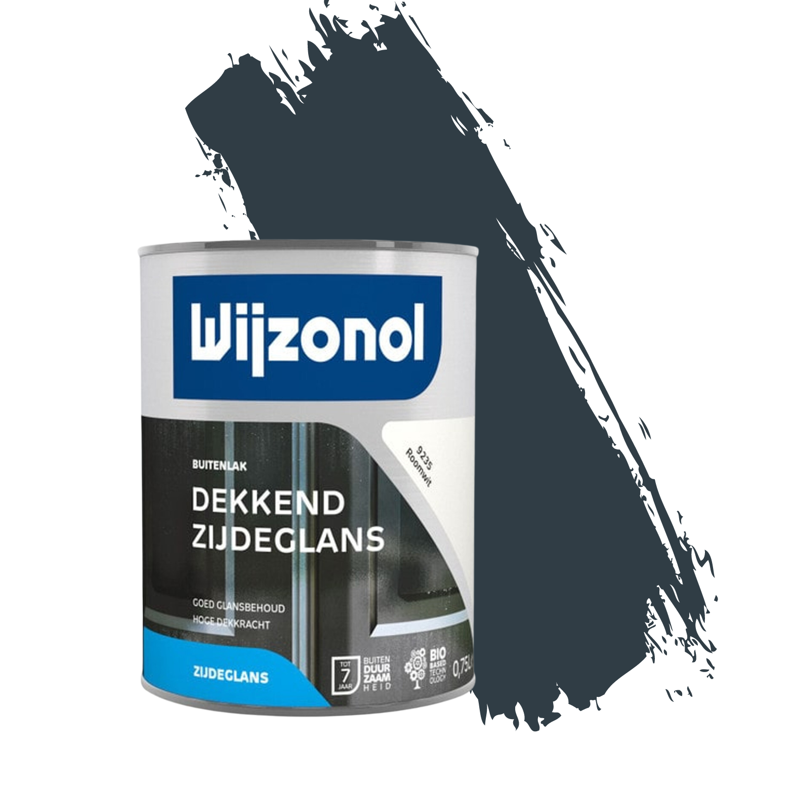 Wijzonol Dekkend Zijdeglans RAL 9226 Koningsblauw