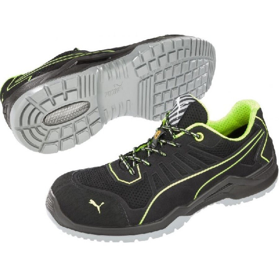 Puma werkschoenen - Fuse TC - S1P ESD laag - groen - maat 49