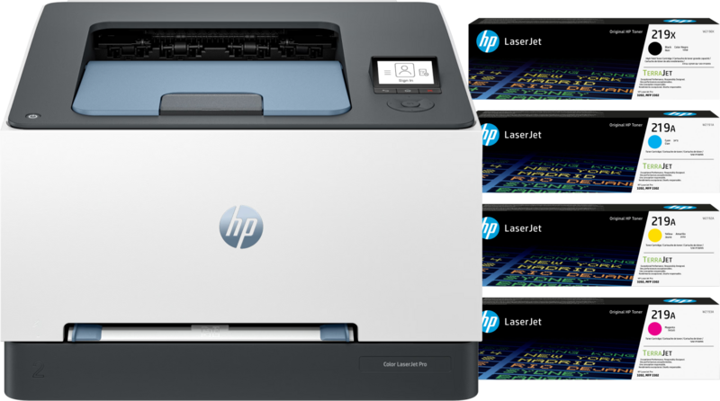 HP Color LaserJet 3302dw + 1 extra set toners