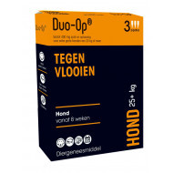 Duo-Op spot-on anti-vlooienmiddel voor de hond 400 mg (25+ kg) 3 x 3 pipetten