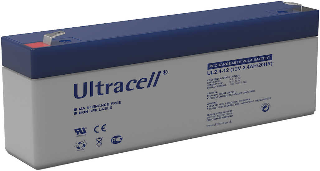 Ultracell loodaccu 12v 2,4Ah