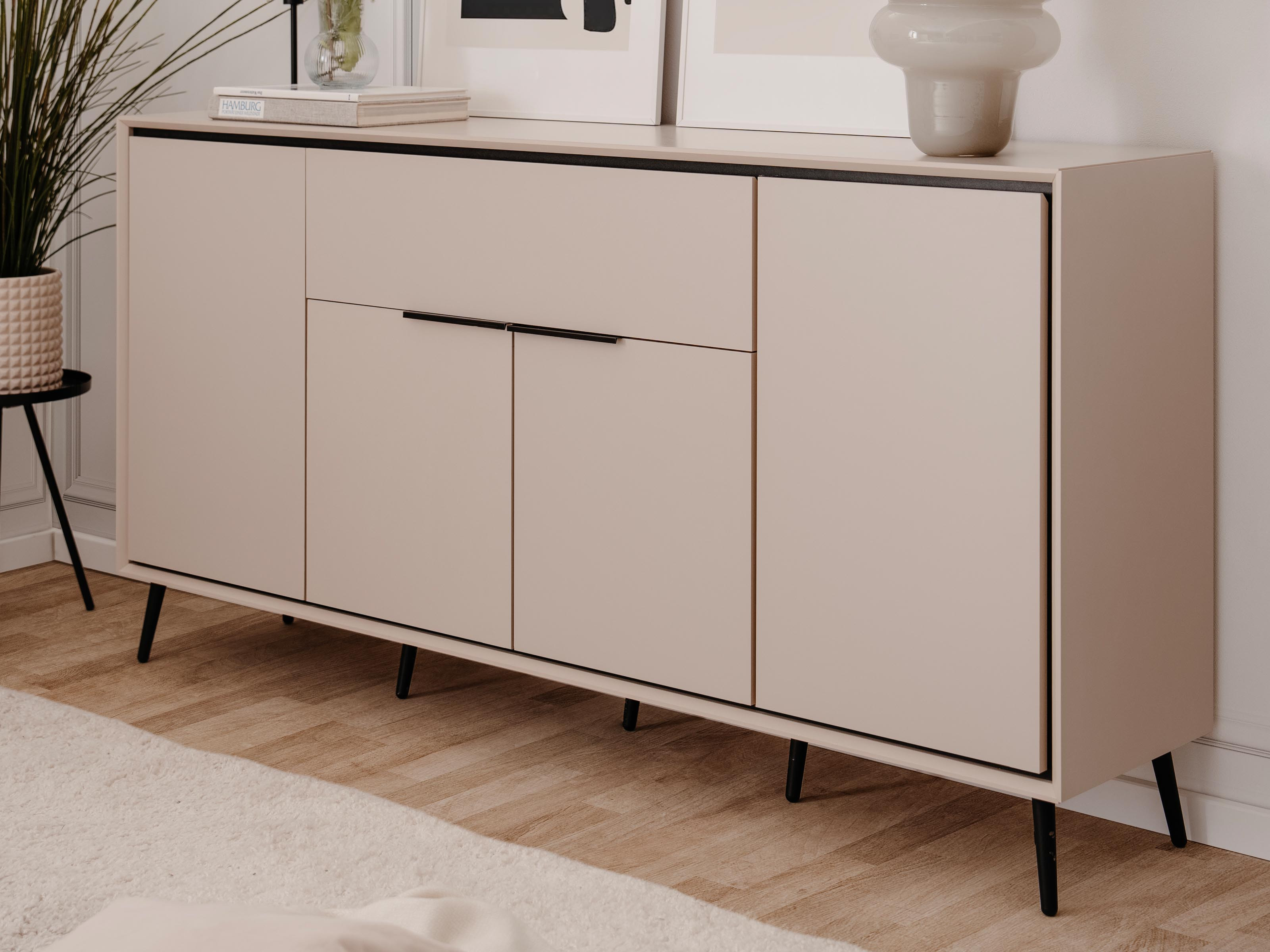 Dressoir ANOLARO 4 deuren 1 lade zand